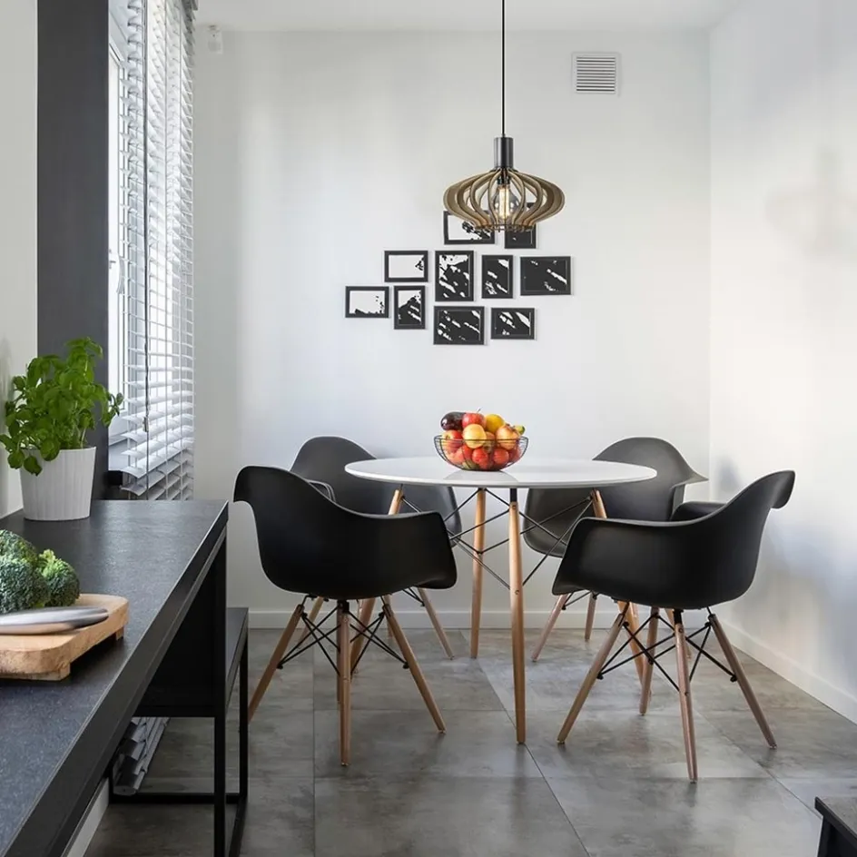 Hanglamp Ufo naturel hout 35cm>Straluma New