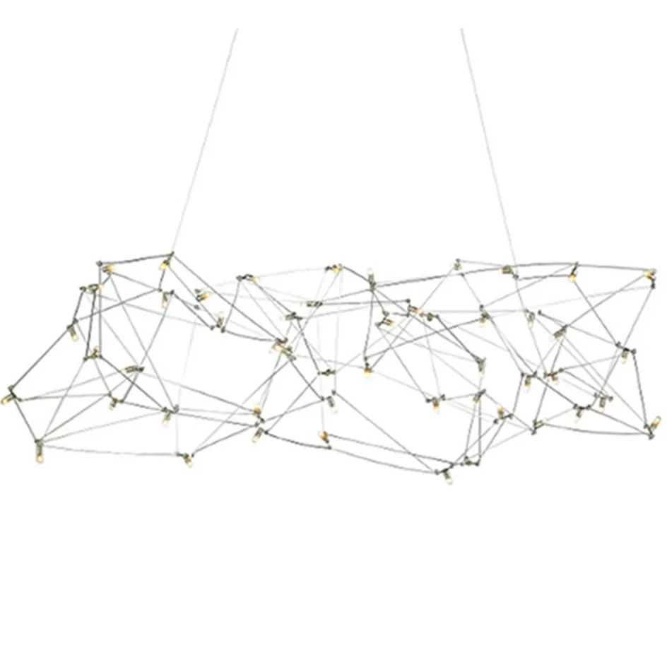 Hanglamp Universe staal 125+2x downlight>Straluma New