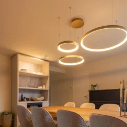 Hanglamp Vidal 3 ringen matgoud><noscript><img width=