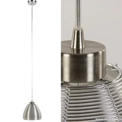 Hanglamp Whires alu/wit></noscript>Straluma Outlet