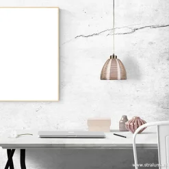 Hanglamp Whires alu/wit></noscript>Straluma Outlet