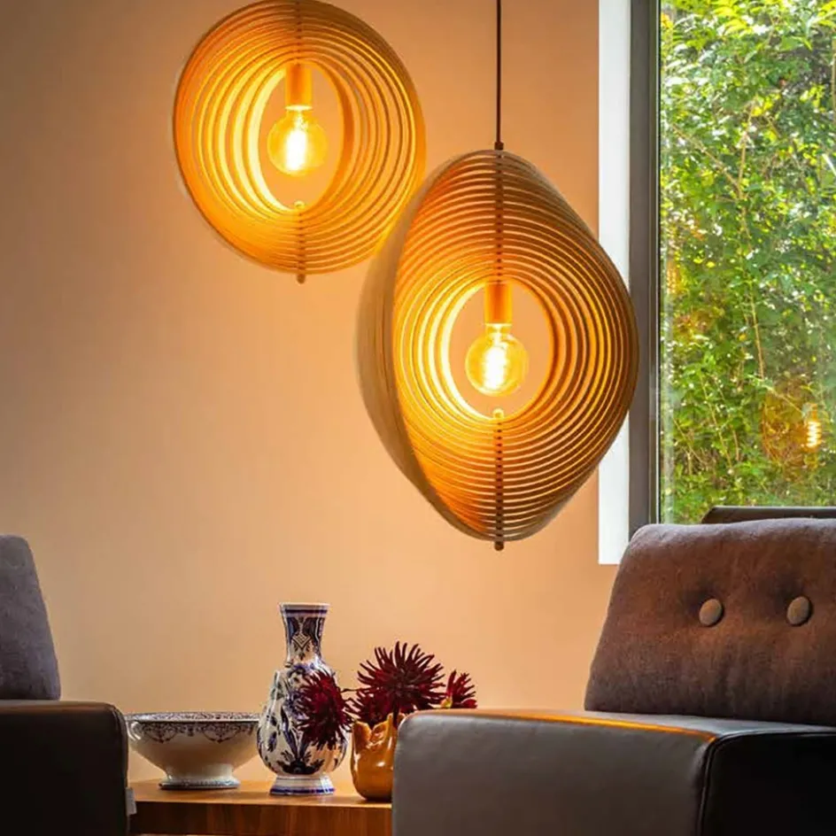 Hanglamp Woody 59 hout naturel>Straluma Sale