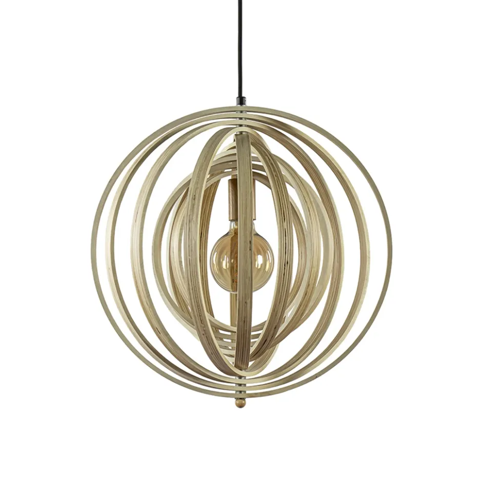 Hanglamp Woody 44 hout naturel>Straluma Clearance
