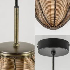 Hanglamp Yaelle 20cm brons></noscript>Straluma