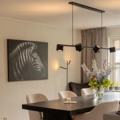 Hanglamp zwart 6L spot incl. gu10-111><noscript><img width=