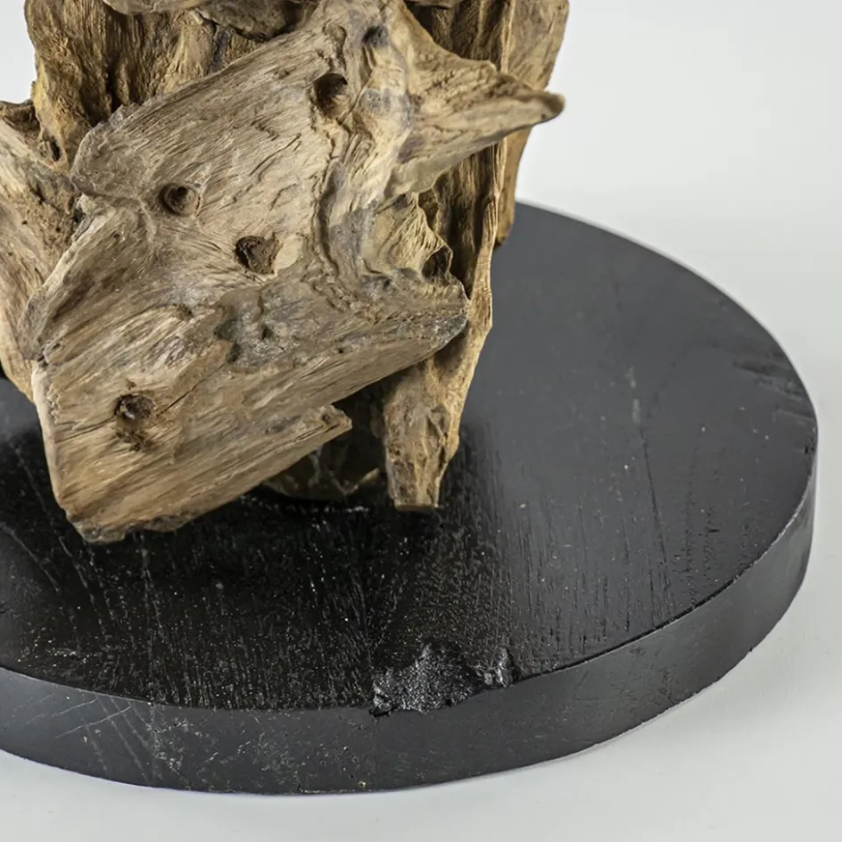 Houten lampvoet Ikal Light and Living exclusief kap>Straluma New