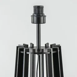 Houten lampvoet mat zwart exclusief kap></noscript>Straluma Sale