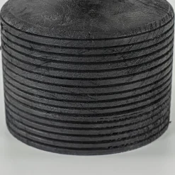 Houten lampvoet Paolu zwart exclusief kap>Straluma Clearance