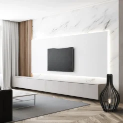 Houten tafel/vloerlamp mat zwart><noscript><img width=