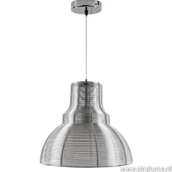Industriele hanglamp draad chr-zilver>Straluma New
