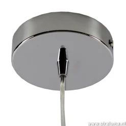 Industriele hanglamp draad chr-zilver><noscript><img width=