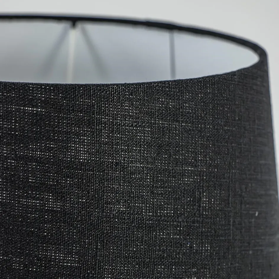 Kap Bridge zwart linnen 30x18>Straluma Discount