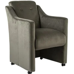 Klassiek landelijke eetkamerstoel op wieltjes>Straluma New