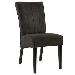 Klassiek landelijke eetkamerstoel grijs>Straluma Outlet