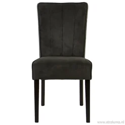 Klassiek landelijke eetkamerstoel grijs>Straluma Outlet