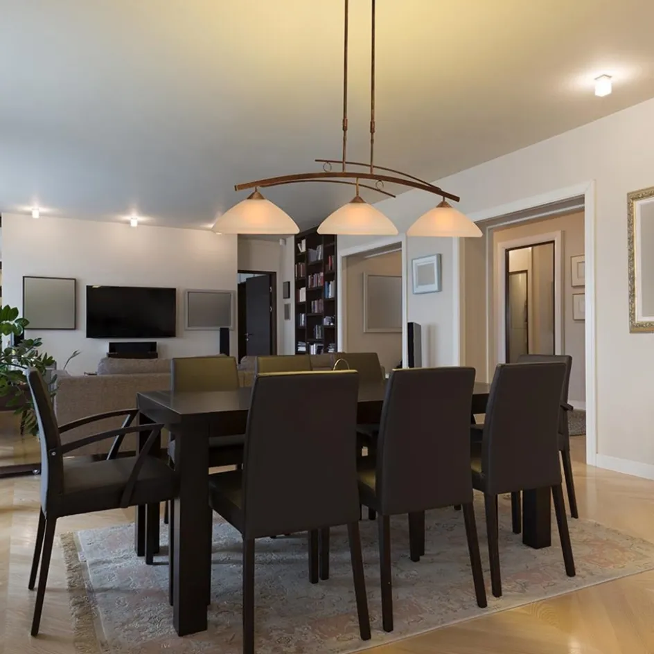 Klassieke hanglamp Bolzano eettafel>Straluma Hot