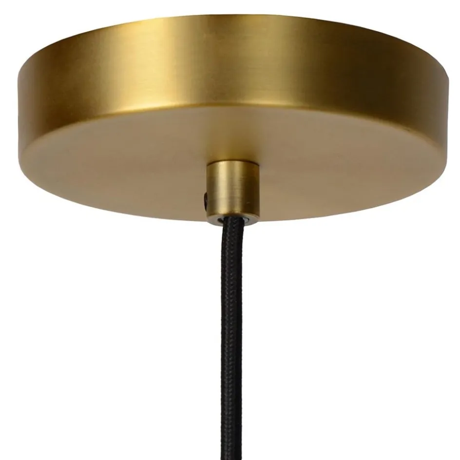 Klassieke hanglamp goud met opaal glazen kap>Straluma Outlet