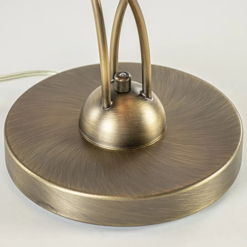 Klassieke LED tafellamp brons met dim to warm functie>Straluma Sale