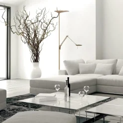 Klassieke LED vloerlamp met uplighter en leeslamp></noscript>Straluma Outlet