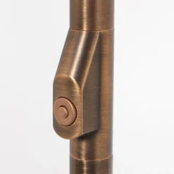 Klassieke 3-lichts vloerlamp brons inclusief LED><noscript><img width=