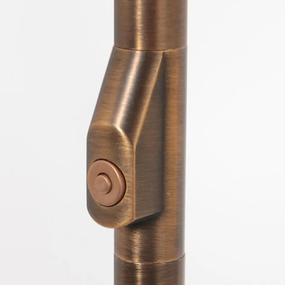 Klassieke 3-lichts vloerlamp brons inclusief LED>Straluma Online