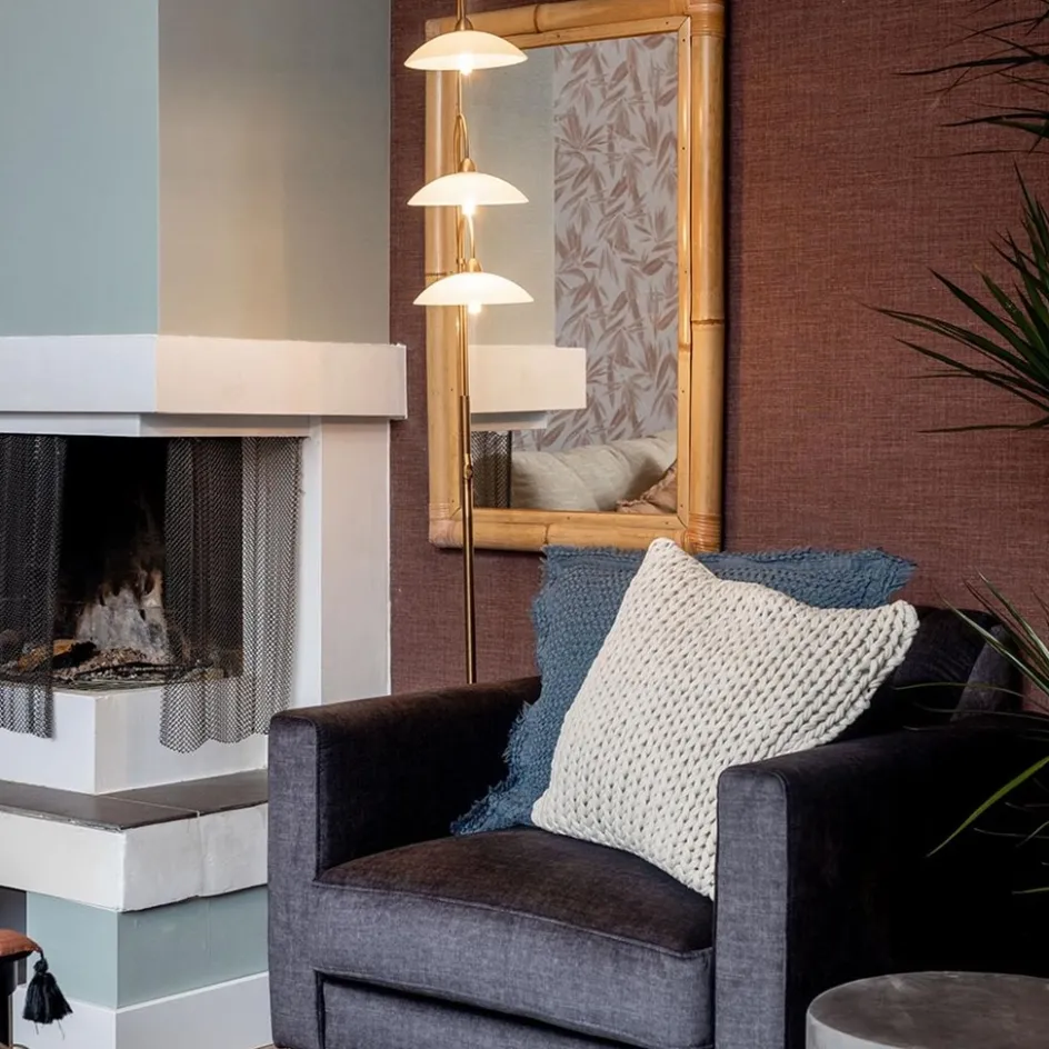 Klassieke 3-lichts vloerlamp brons inclusief LED>Straluma Online