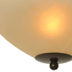 Klassieke plafonnière Bolzano bruin>Straluma Best