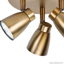 Klassieke spot Mirage brons 3 lichts>Straluma Outlet