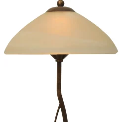 Klassieke tafellamp Bolzano bruin>Straluma Discount