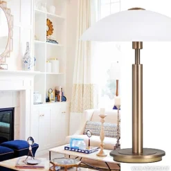 Klassieke tafellamp brons touchdimmer></noscript>Straluma Sale