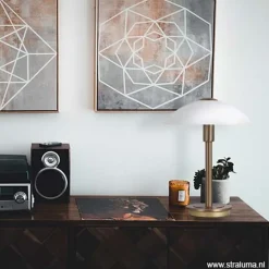 Klassieke tafellamp brons touchdimmer></noscript>Straluma Discount