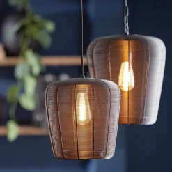 Kleine draad hanglamp Adeta mat zwart><noscript><img width=