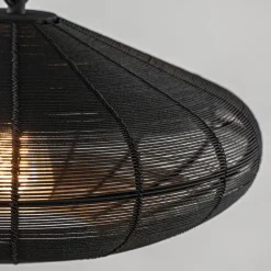 Kleine hanglamp Bahoto mat zwart L&L>Straluma Outlet