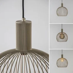 Kleine hanglamp draad mat zand><noscript><img width=