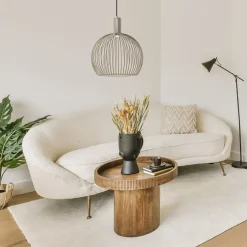 Kleine hanglamp draad mat zand><noscript><img width=