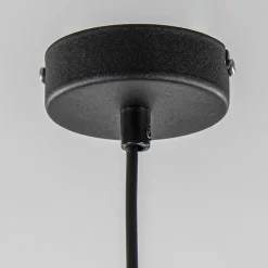 Kleine hanglamp zwart met goud accent><noscript><img width=