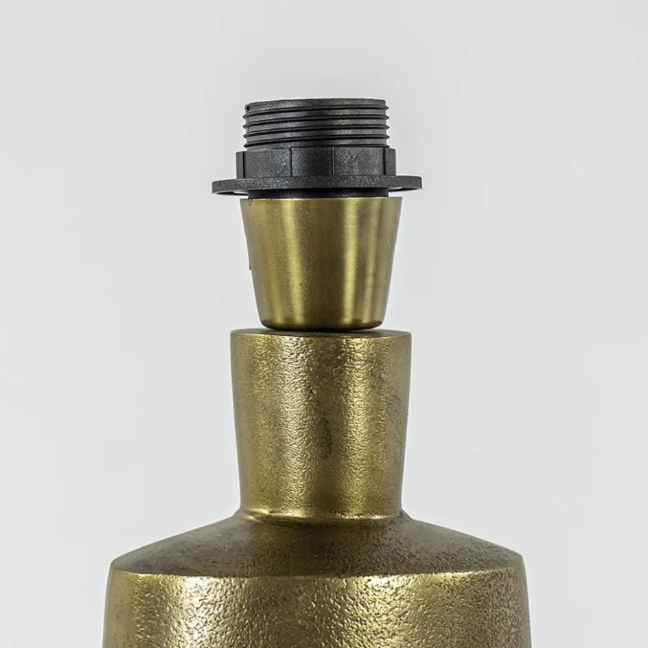 Kleine lampvoet Baloe antiek brons excl kap>Straluma