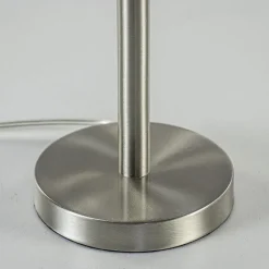 Kleine lampvoet Washington nikkel exclusief kap>Straluma Clearance