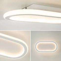 Kleine LED plafondlamp wit 3-standen dimbaar><noscript><img width=