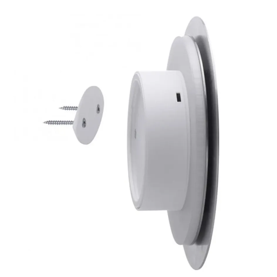 Kleine LED wandlamp op accu grijs>Straluma Discount