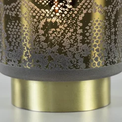 Kleine tafellamp Snake Light and Living grijs met goud></noscript>Straluma Discount