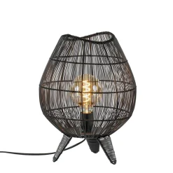 Kleine tafellamp Yumi mat zwart>Straluma Hot