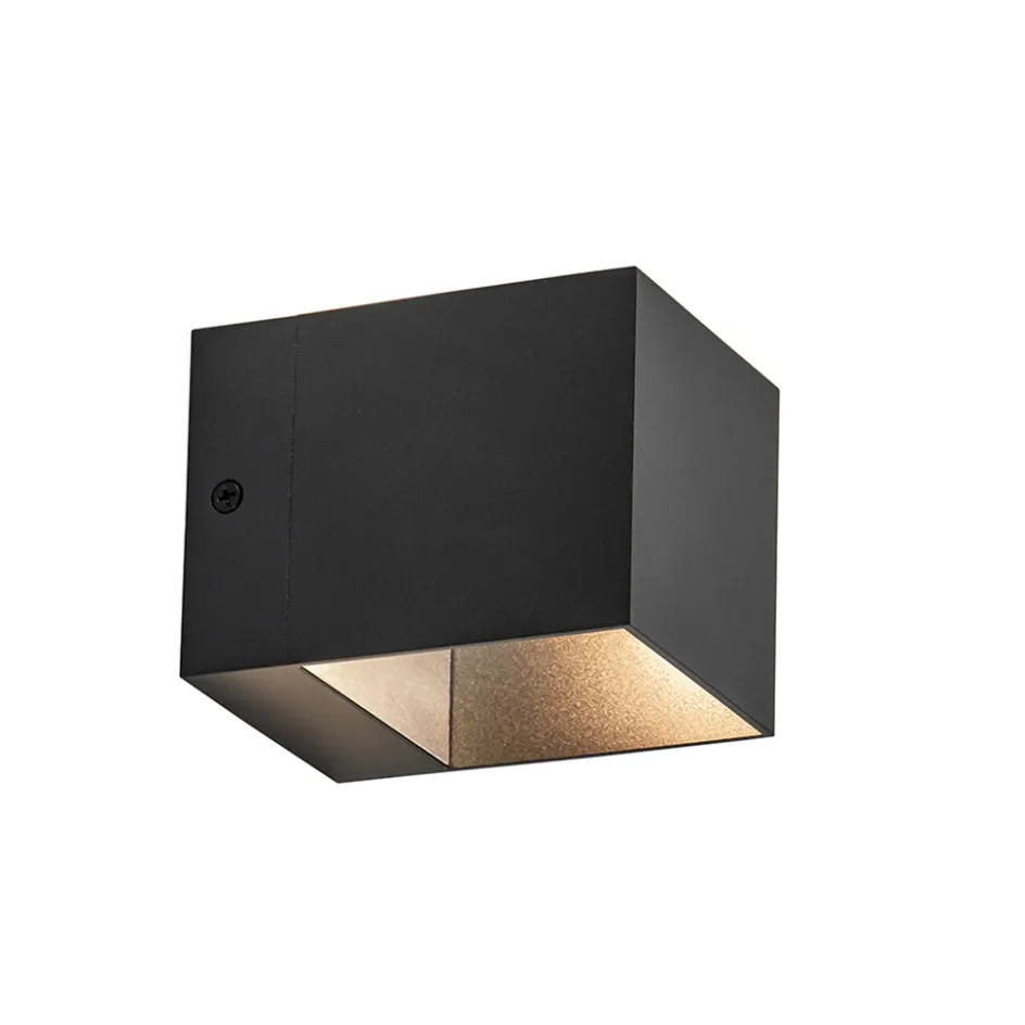 Kleine wandlamp up+down G9 zwart>Straluma Best