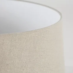 Lampenkap beige bridge linnenlook 55 cm>Straluma Outlet
