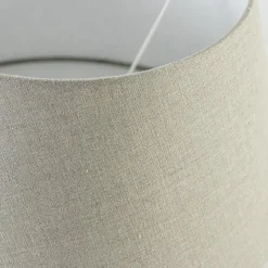 Lampenkap vlas linnen donker warm omgeslagen>Straluma Best