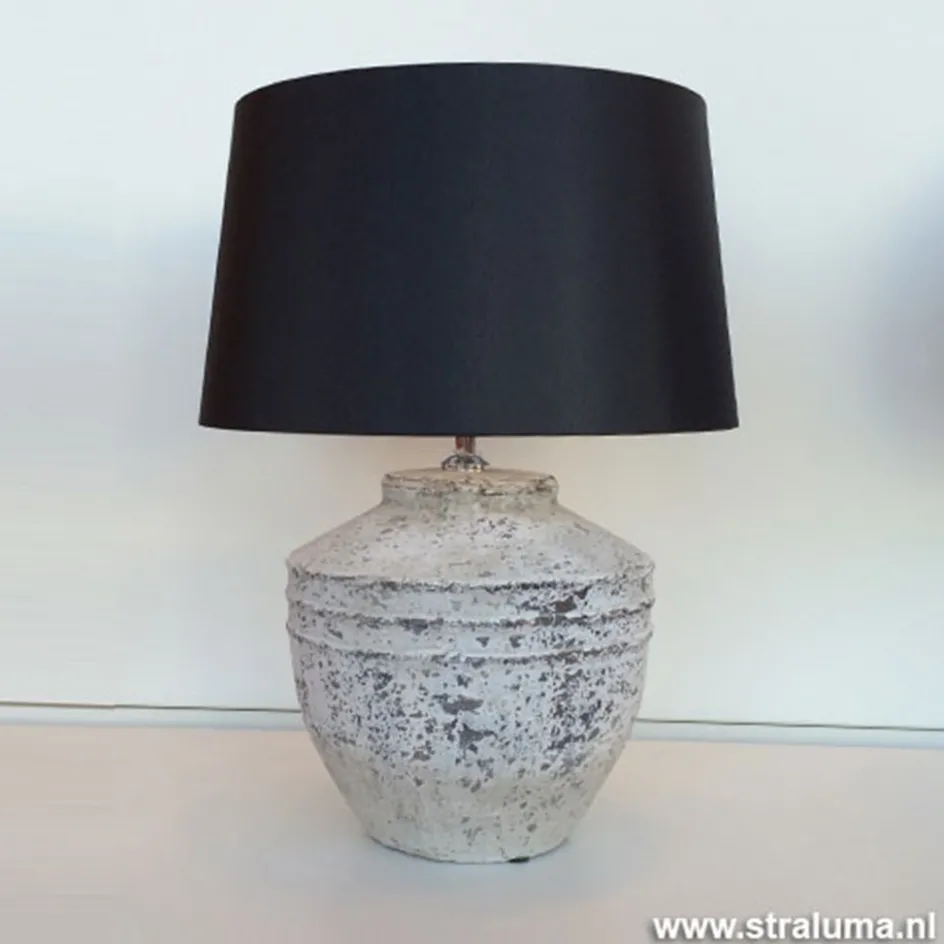 Lampenkap zwart Bridge 35 cm Chinz 20>Straluma Outlet