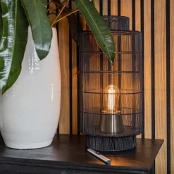 L&L tafellamp Gruaro zwart draad></noscript>Straluma Discount