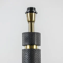 Lampvoet Azoyu zwart/brons exclusief kap>Straluma New