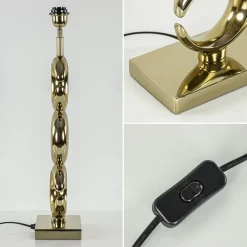 Lampvoet Maan light gold glossy metaal><noscript><img width=