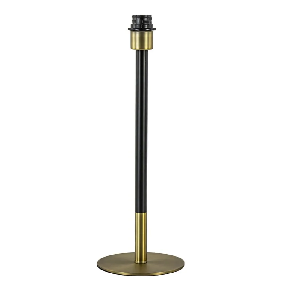 Lampvoet Rodrigo antiek brons / mat zwart excl. kap>Straluma Sale